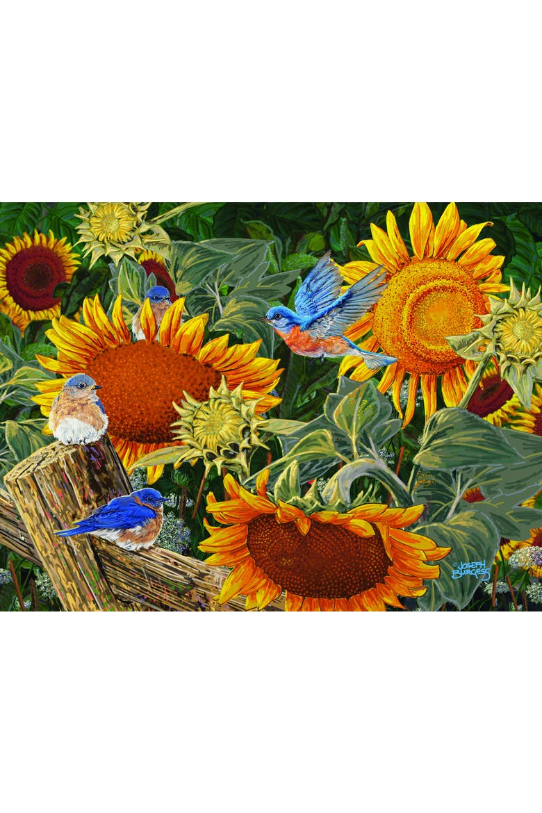 Sunflower Patch 300 piece Jigsaw Puzzle for Adults, Alternate, color, Multicolor