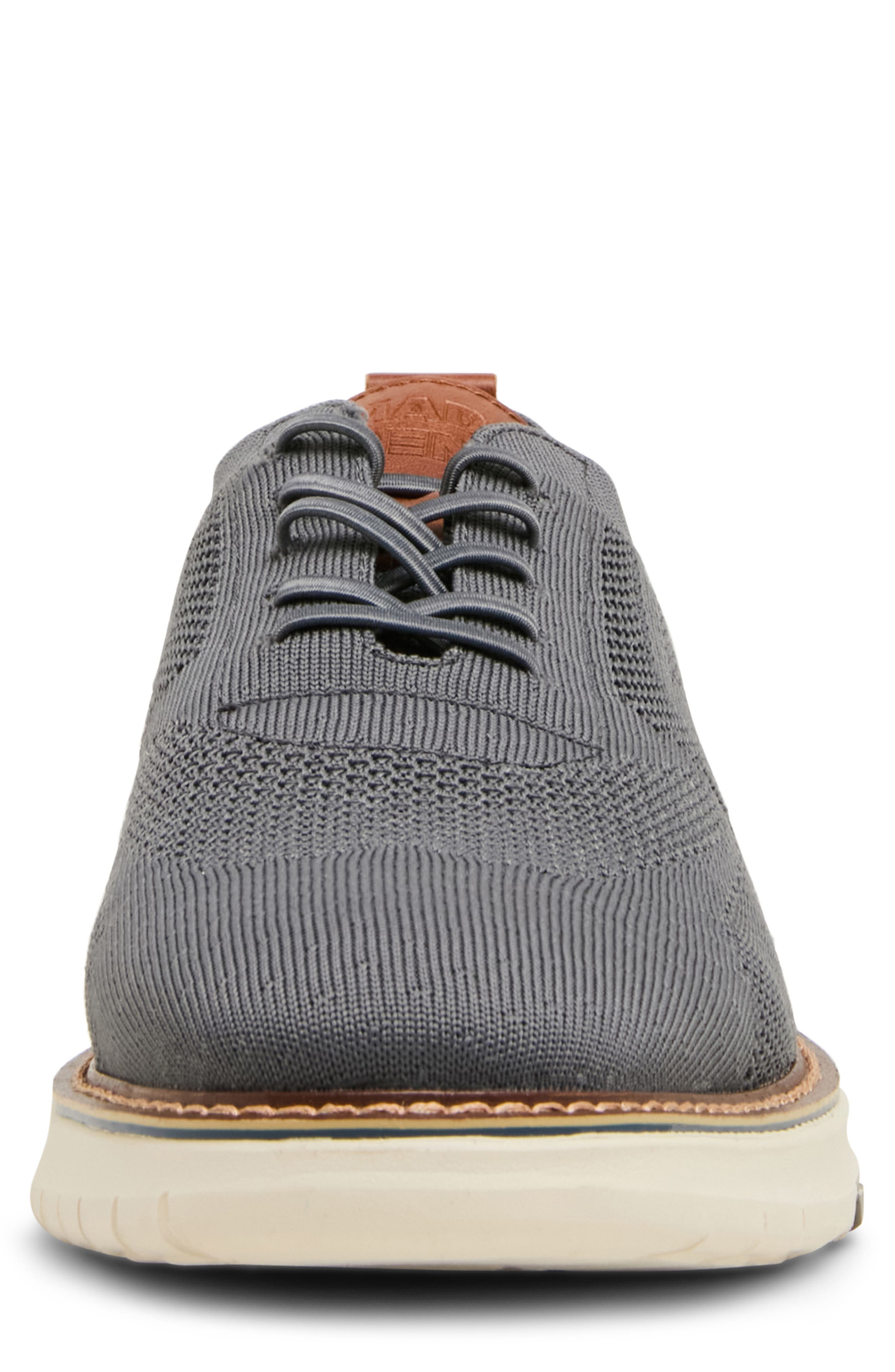 Steve Madden Tazzer Knit Slip-On Oxford, Alternate, color, Graphite
