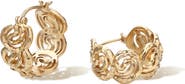 RETRO CHIC Mono Spiral Earring