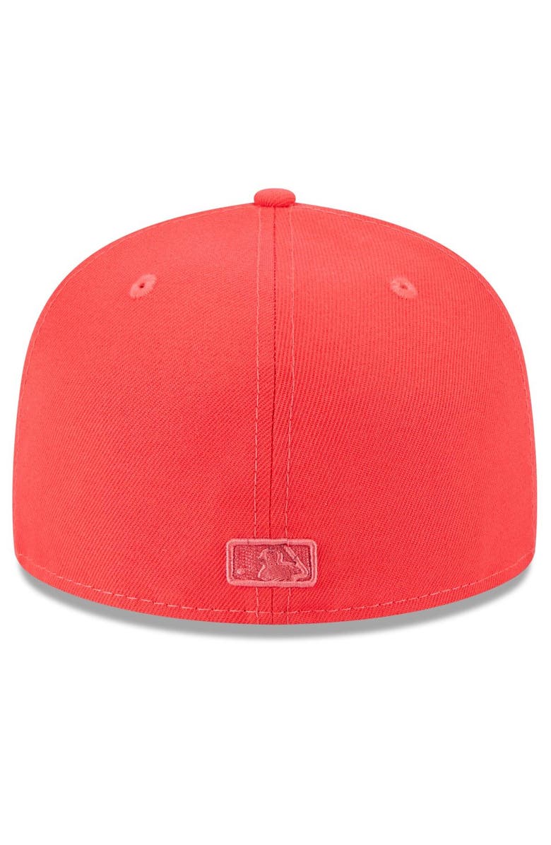 New Era Men's New Era Red Los Angeles Dodgers 2023 Spring Color Basic 59FIFTY Fitted Hat, Alternate, color, Red