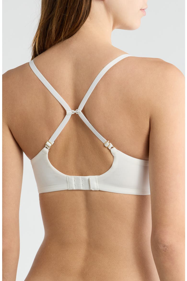 Radiance Underwire Unlined Bra, Alternate, color, WARM WHITE