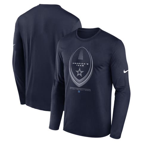 Men's Nike Navy Dallas Cowboys Legend Icon Dri-FIT Long Sleeve T-Shirt