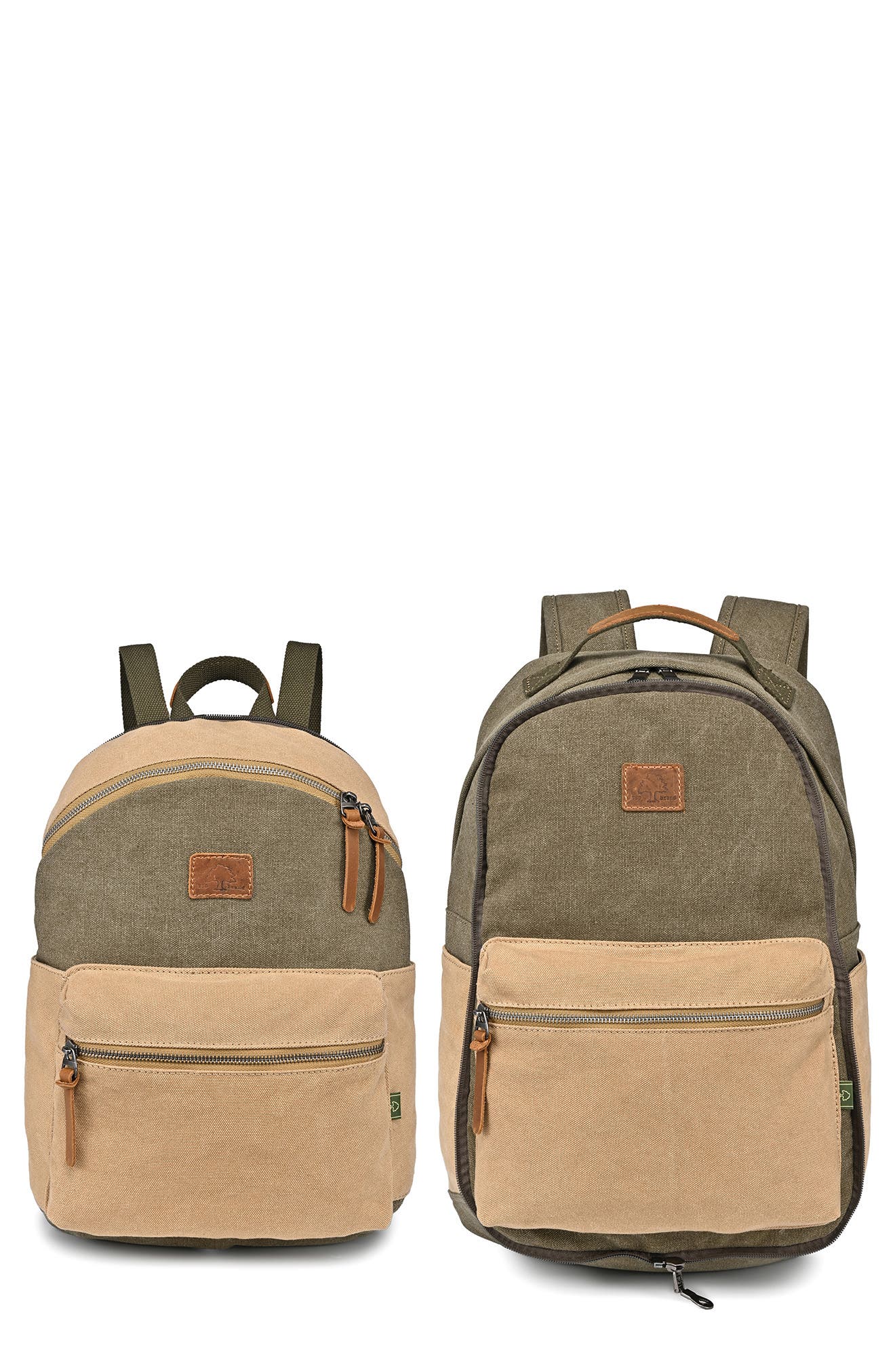 Trail Tree Double Backpack, Main, color, ARMYGREEN
