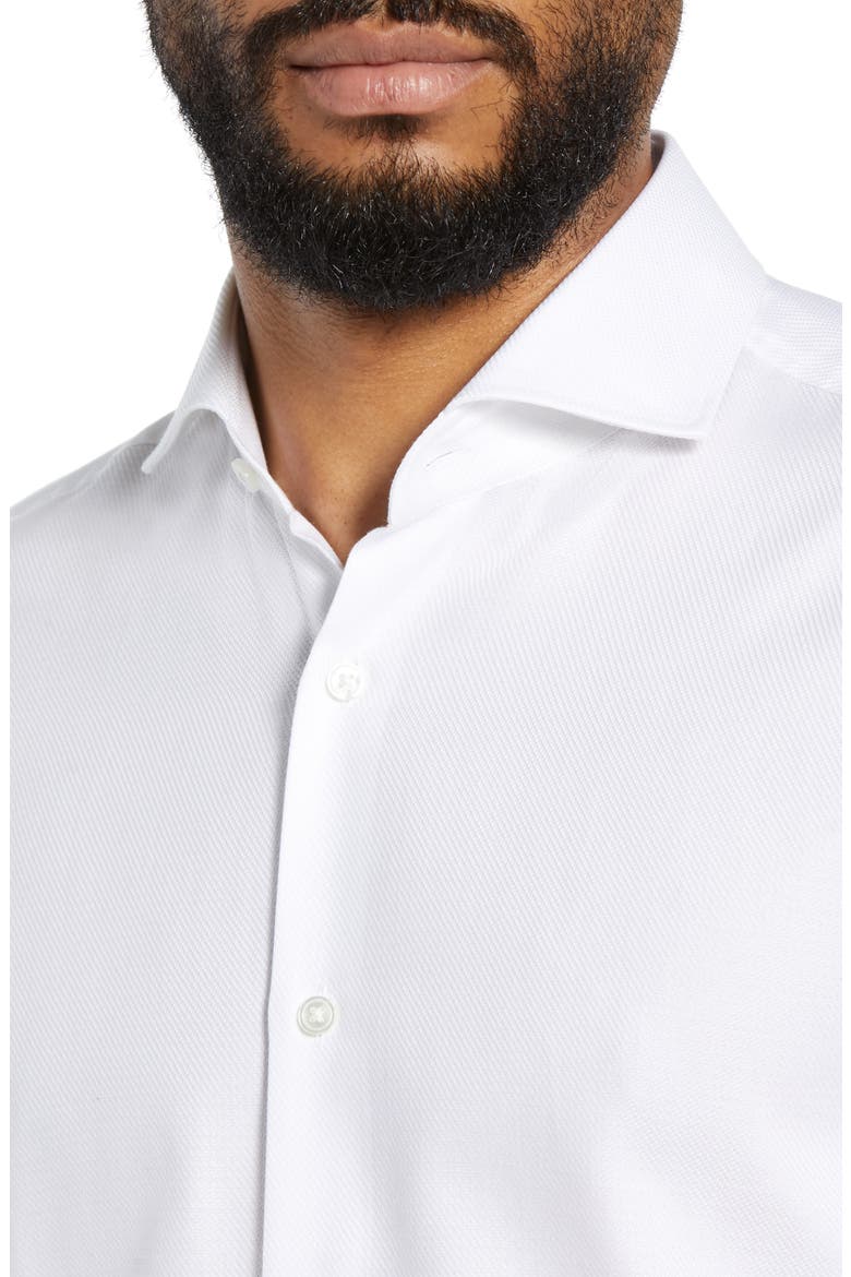Mark Sharp Fit Dress Shirt, Alternate, color, WHITE