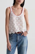 AG Bianca Openwork Tank