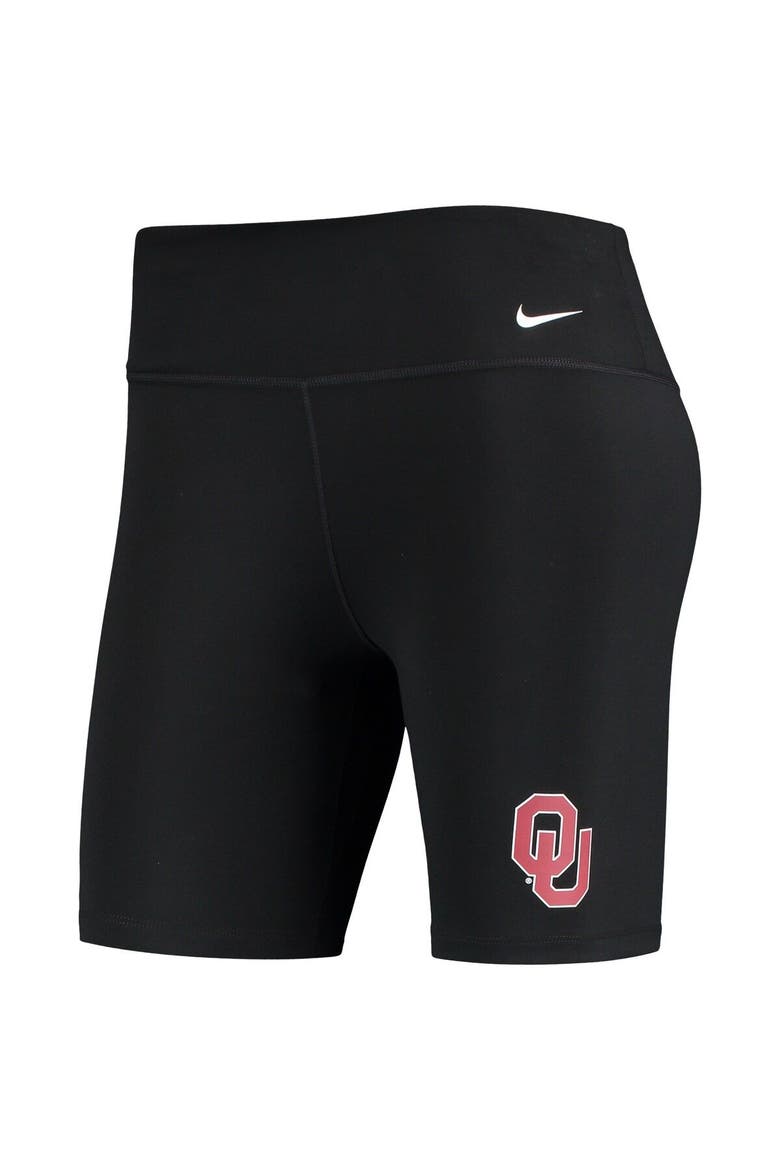 Women's Nike Black Oklahoma Sooners Biker Performance Shorts, Alternate, color, Black