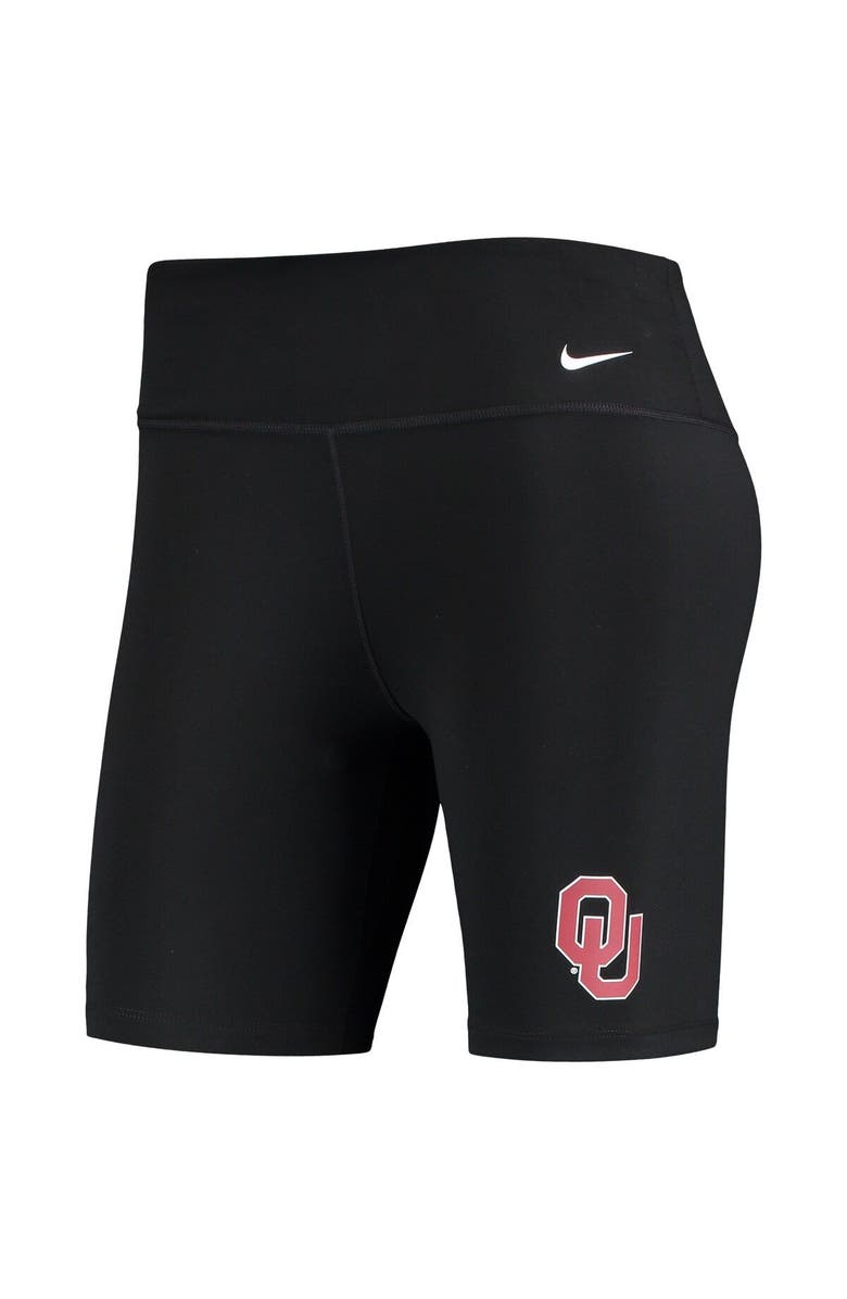 Nike Women's Nike Black Oklahoma Sooners Biker Performance Shorts, Alternate, color, Black