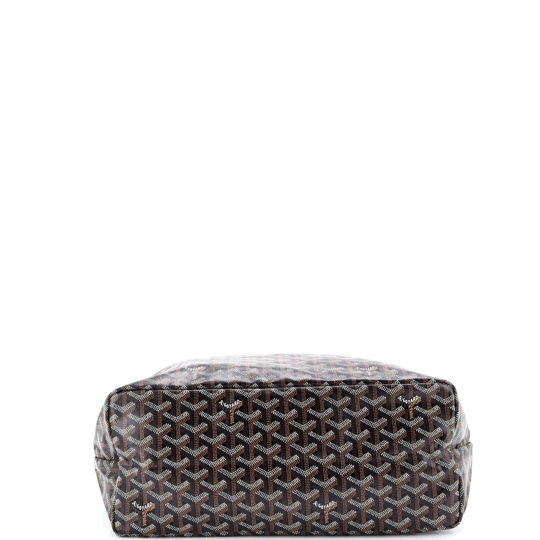 Pre-Owned Goyard Saint Louis Tote Coated Canvas PM, Alternate, color, Black