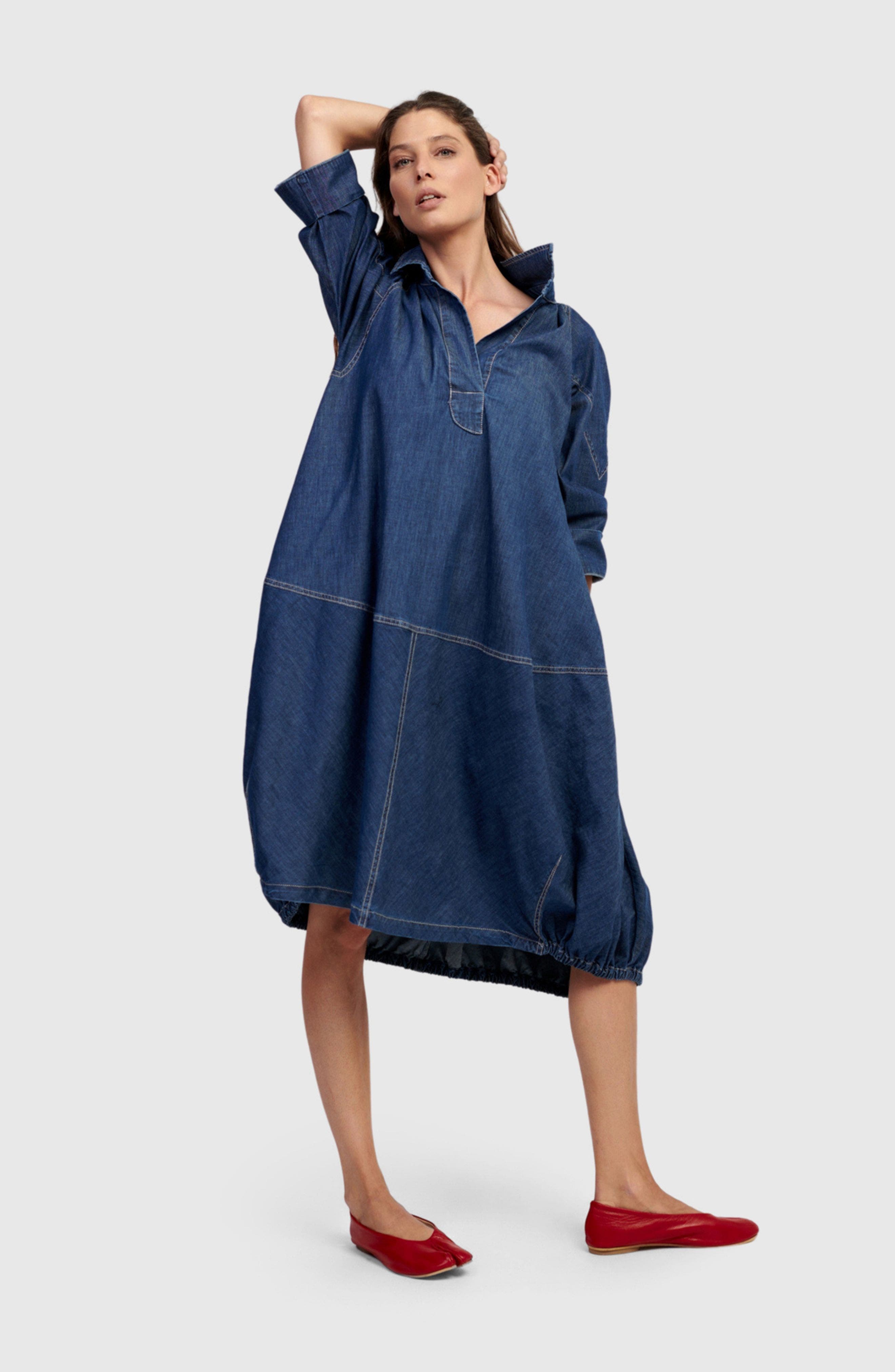 Panama Oversized Shirt Dress - image 3