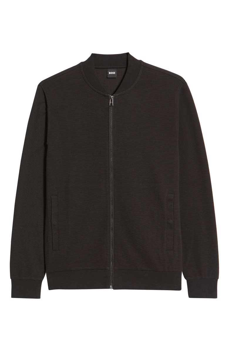 BOSS Sidney Stripe Cotton Pullover, Alternate, color,