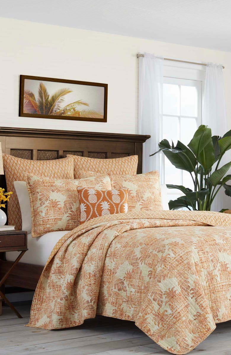 Tommy Bahama Batik Pineapple Accent Pillow, Alternate, color, 