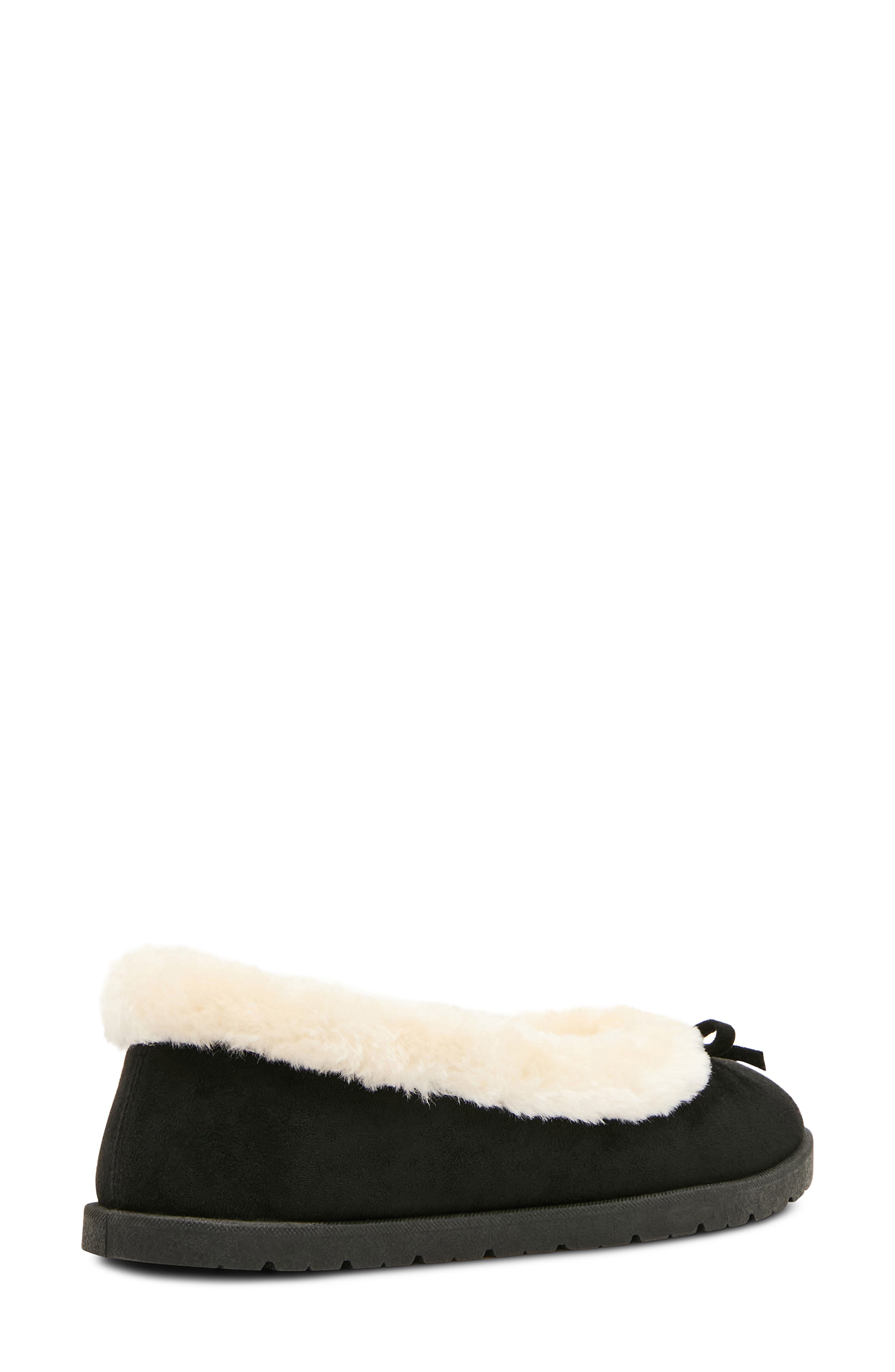 Monday Slipper, Alternate, color, BLACK FAB