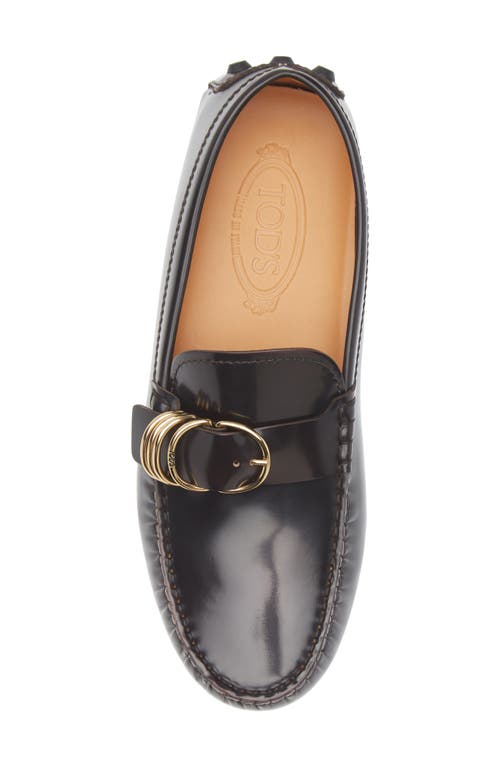 Tod's Gommino Macro Fibbia Anell Loafer In Brown