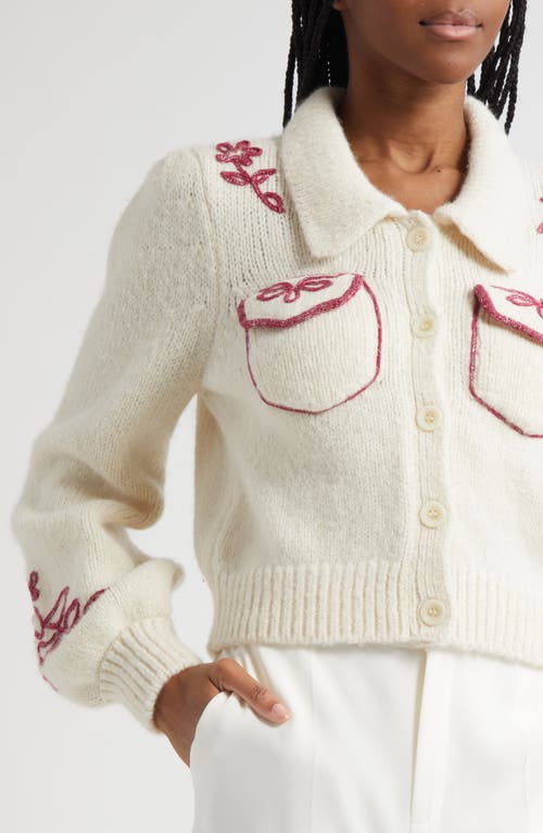 Cinq À Sept Cinq A Sept Zharia Cardigan In White