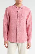 Tommy Bahama New Party Breezer Linen Long Sleeve Button-Up Shirt