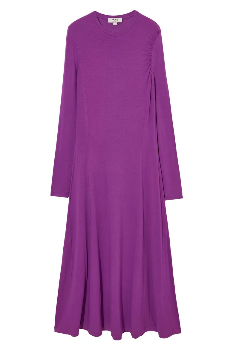 Long Sleeve Maxi Dress, Alternate, color, PURPLE