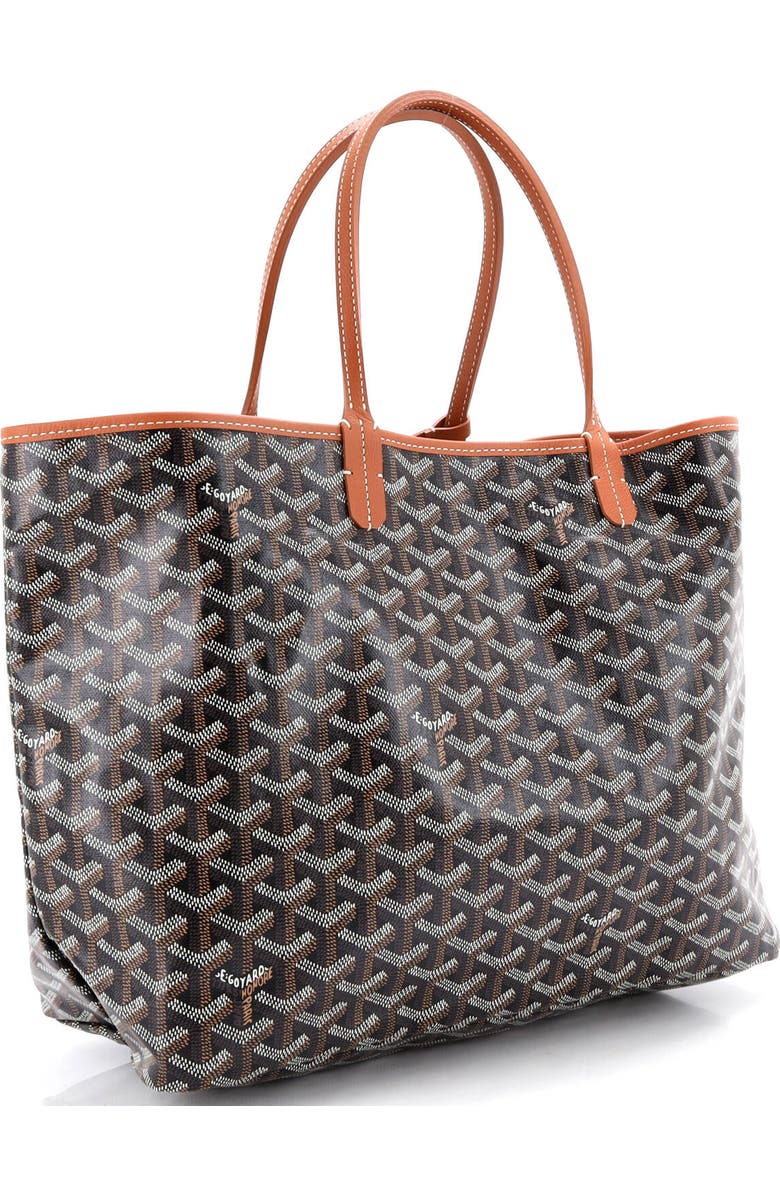 Pre-Owned Goyard Saint Louis Tote Coated Canvas PM, Alternate, color, Brown
