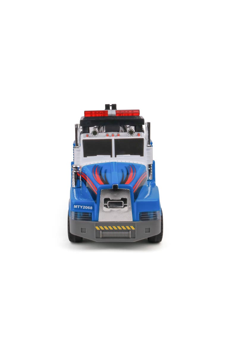 Motorized Tow Truck Toy, Alternate, color, Multicolored