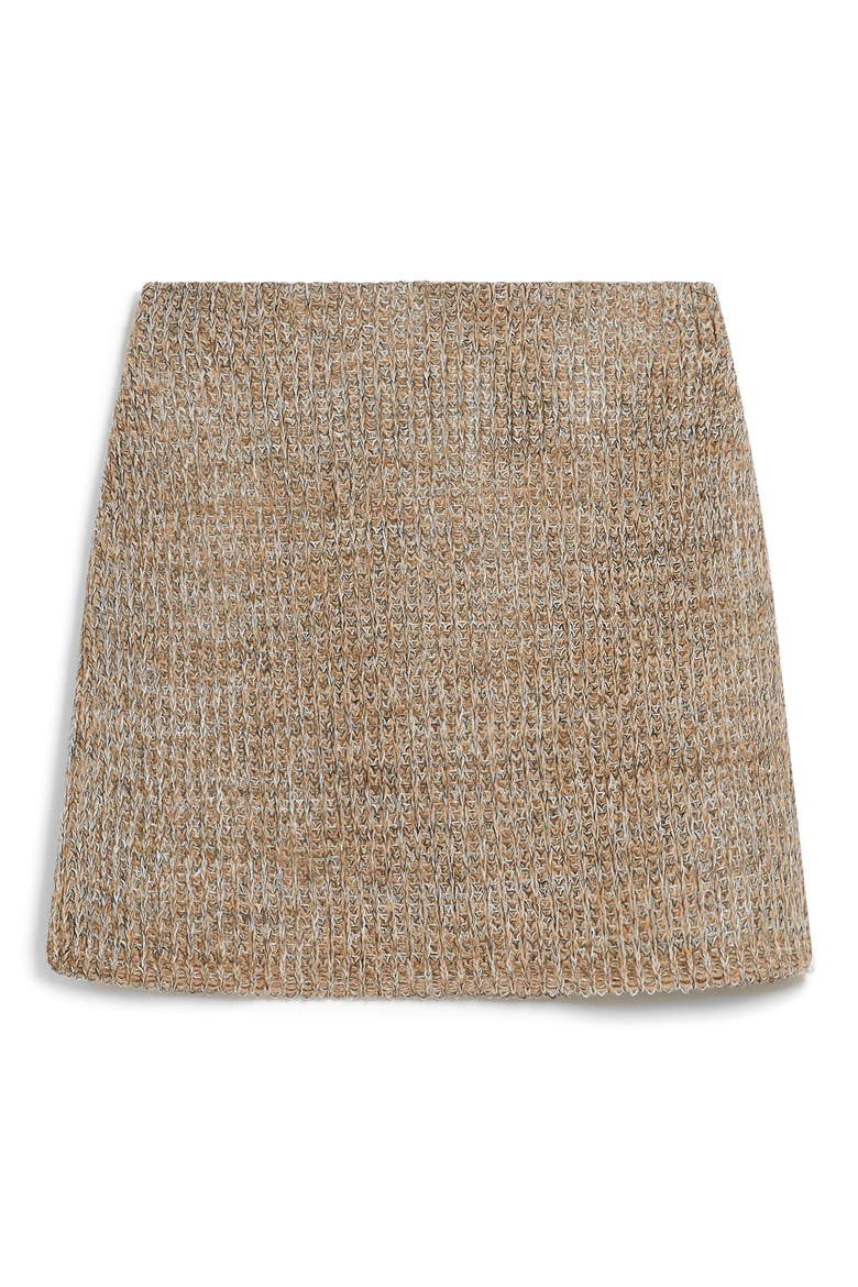 Cabina Sweater Miniskirt, Alternate, color, CAMEL