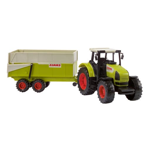 Dickie Toys HK Ltd Claas Toy Tractor With Trailer in Multicolored  product