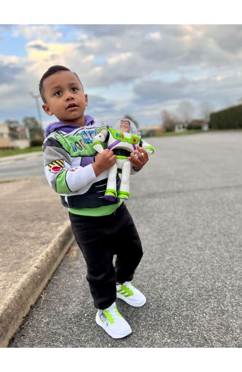 Disney Buzz Lightyear Toy Story Cosplay Zip-Up Hoodie, Alternate, color, Green