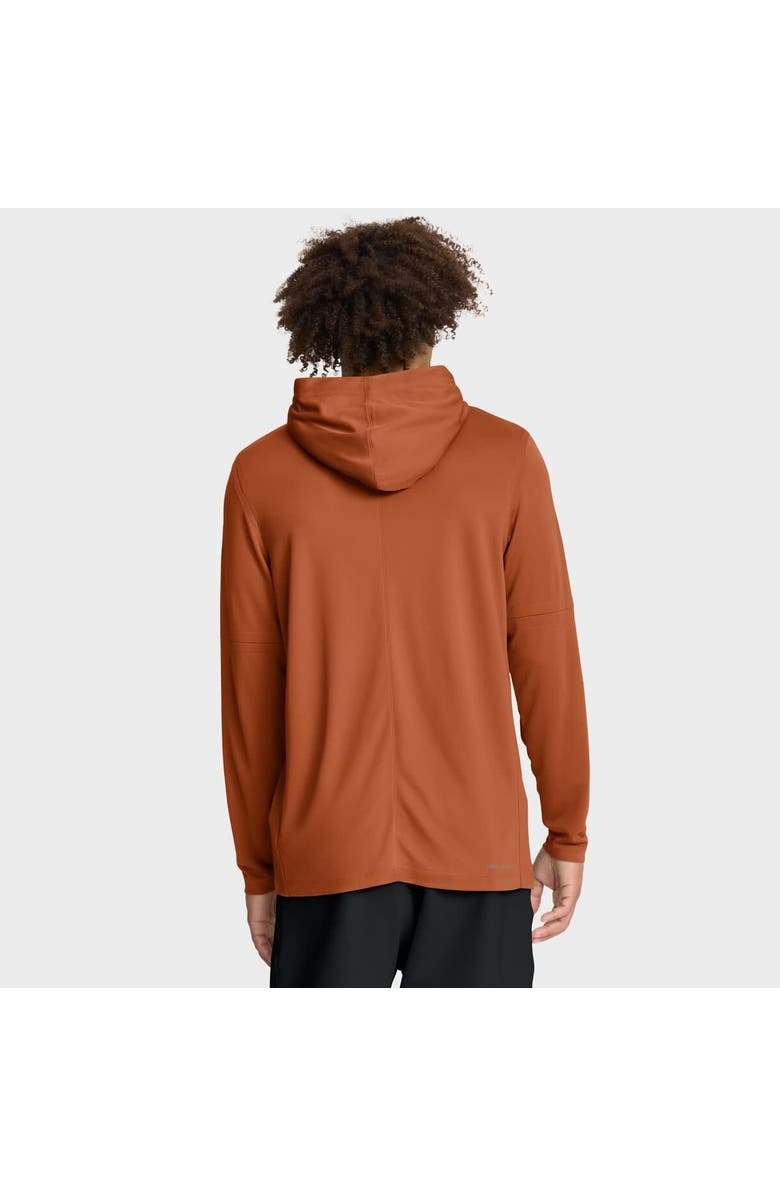 Nike Men's Nike Texas Orange Texas Longhorns Dugout Dri-FIT Long Sleeve Hooded T-Shirt, Alternate, color, Burnt Orange