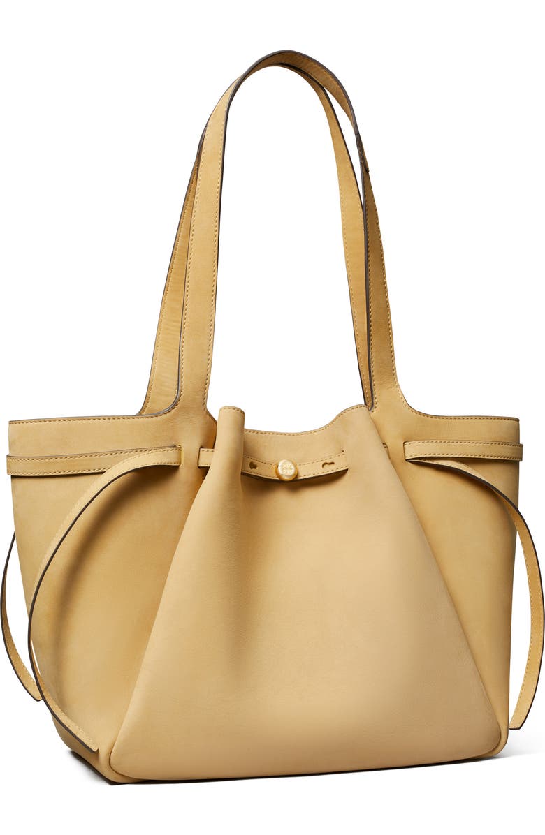 Tory Burch Romy Nubuck Leather Tote, Alternate, color,