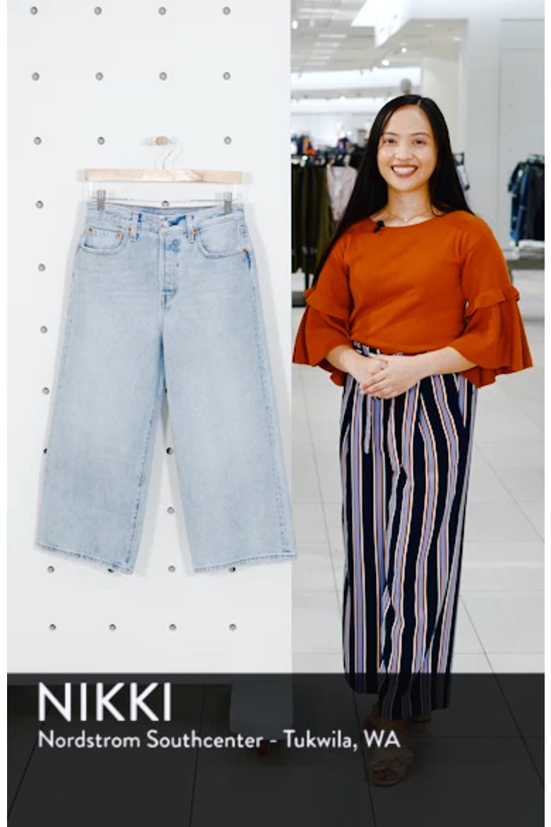 Levi's® High Water Wide Leg Jeans video