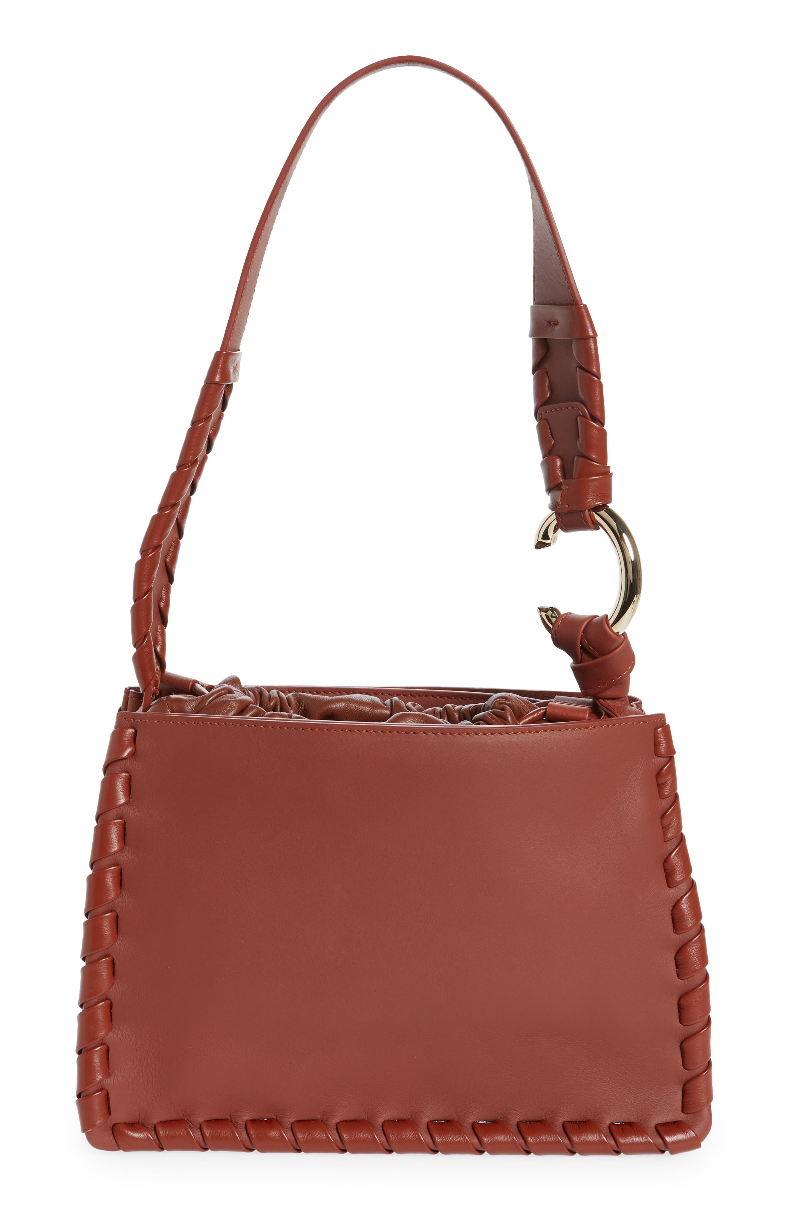 Chloé Mate Leather Shoulder Bag, Alternate, color, 