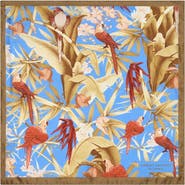 Robert Talbott York Tropical Floral Pocket Square