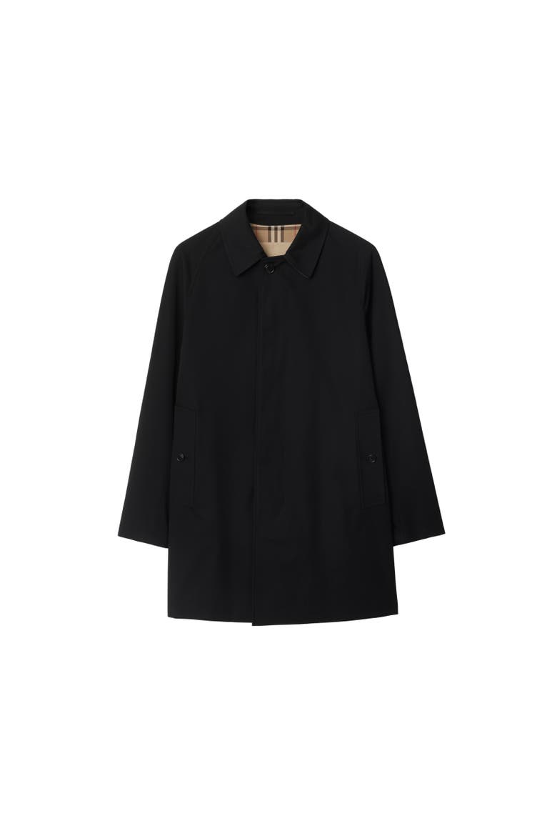 Short Camden Heritage Car Coat, Alternate, color, Black