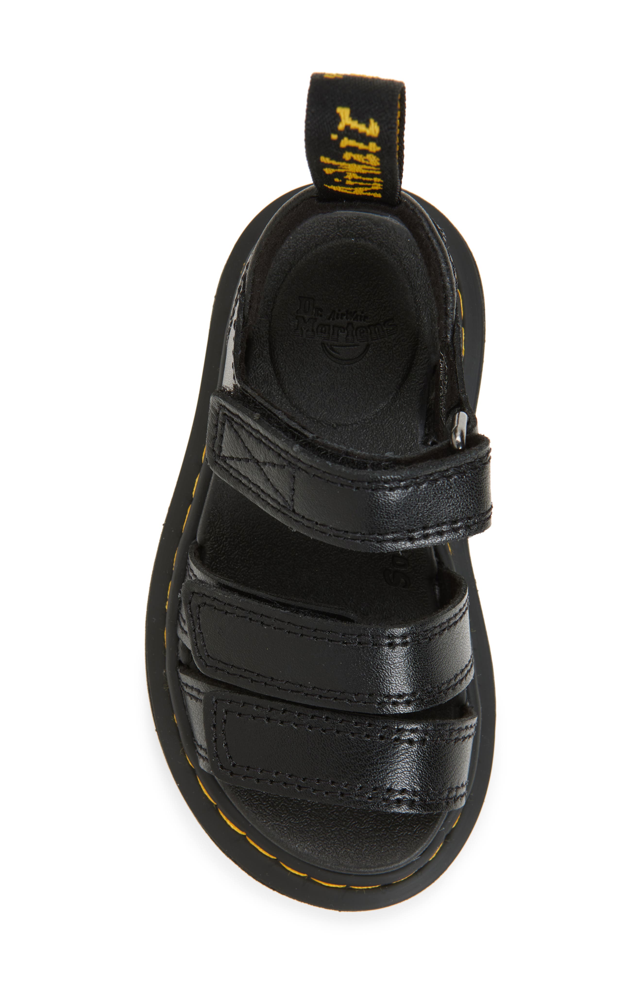 Dr. Martens Kids' Klaire Sandal, Alternate, color, Black