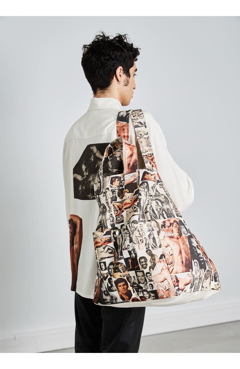 HFD x Tom of Finland Twill Tote, Alternate, color,