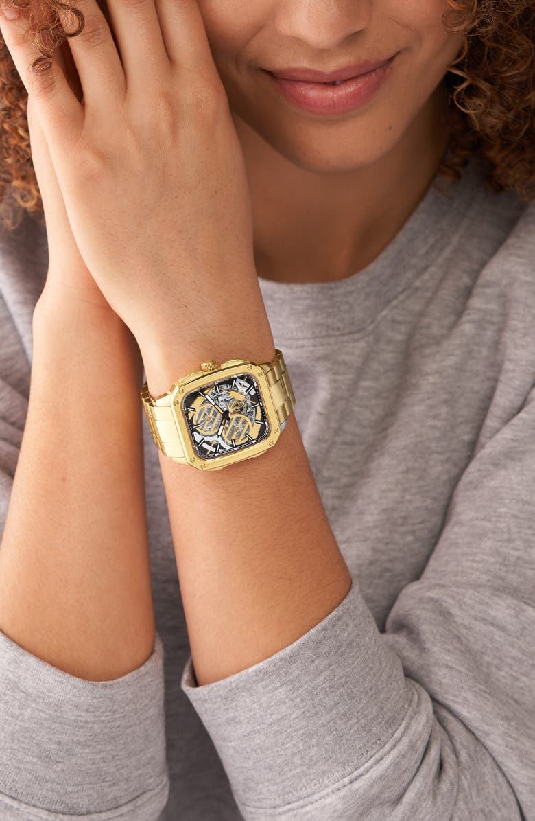 Fossil x Star Wars<sup>™</sup> Limited Edition C-3PO Bracelet Watch, 41mm, Alternate, color,