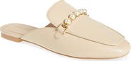 Stuart Weitzman Perla Imitation Pearl Mule