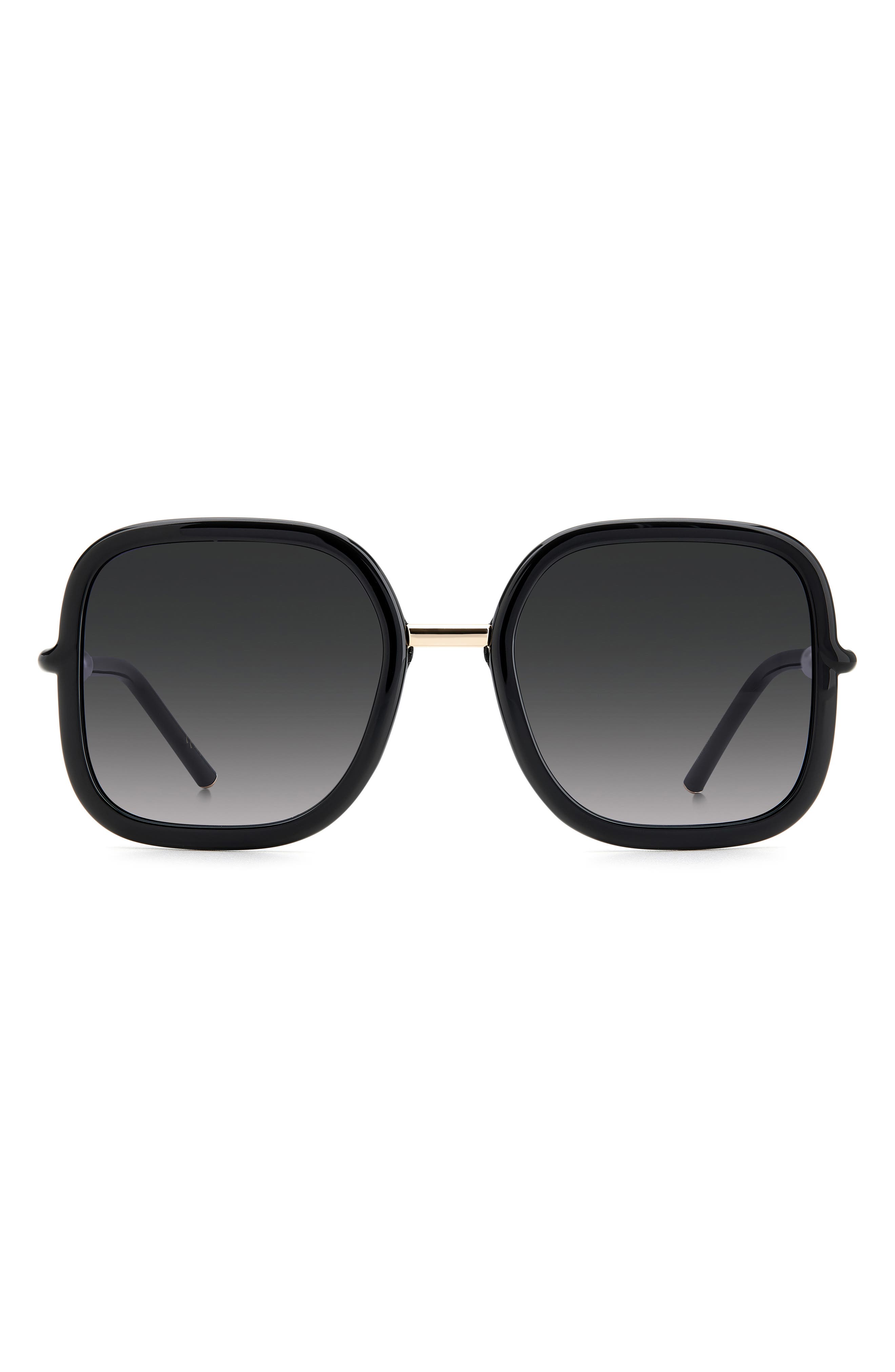 Carolina Herrera 55mm Gradient Square Sunglasses