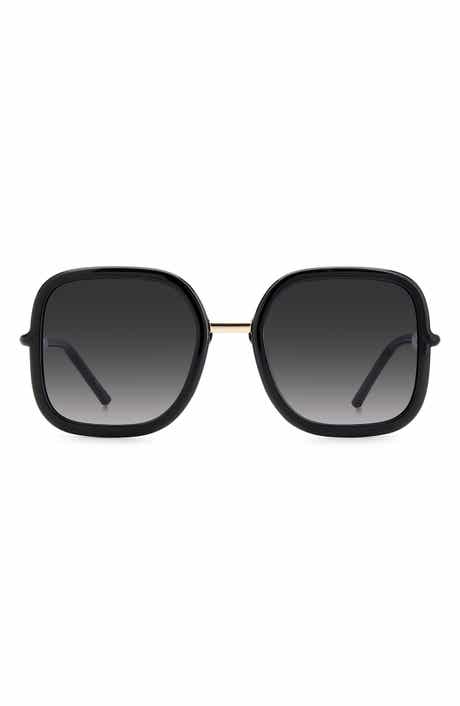 Carolina Herrera 55mm Gradient Square Sunglasses