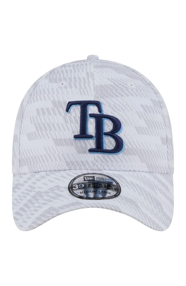 New Era Men's New Era White Tampa Bay Rays Graded 39THIRTY Flex Hat, Alternate, color, White
