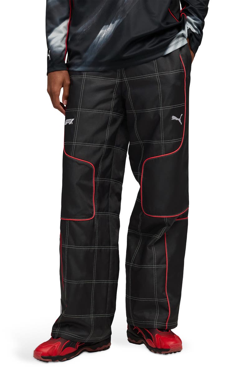 PUMA Formula 1<sup>®</sup> Lifestyle Racing Pants, Main, color, Puma Black