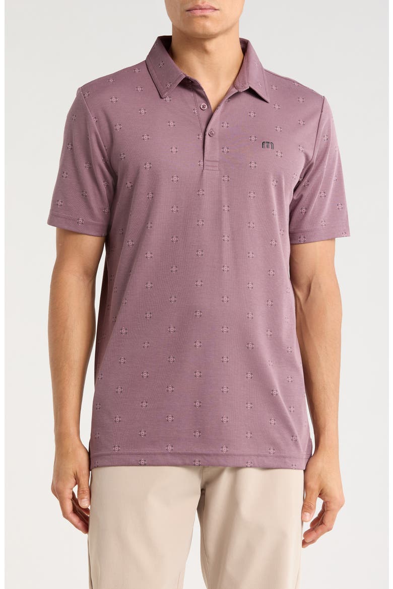 Resemblance Knit Polo, Main, color, MOONSCAPE