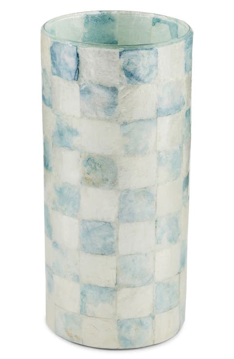 Check Capiz Small Vase