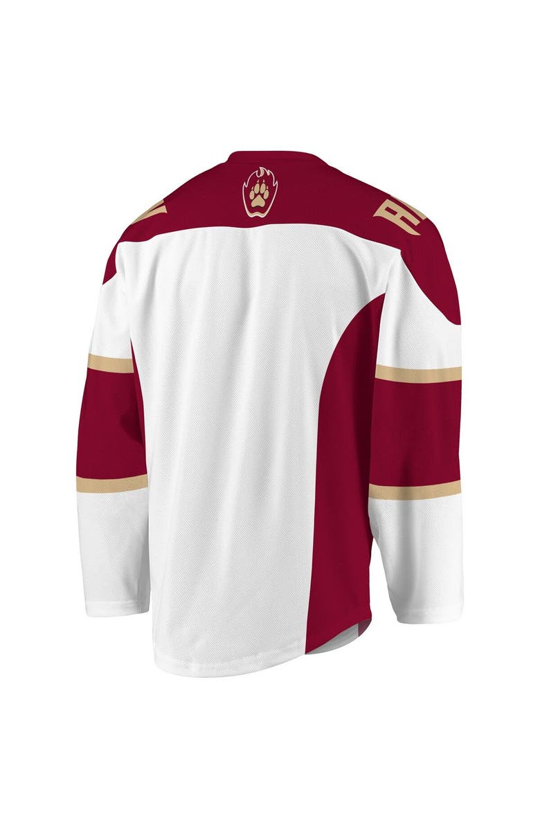 ADPRO Sports Youth White Albany FireWolves Sublimated Replica Jersey, Alternate, color,
