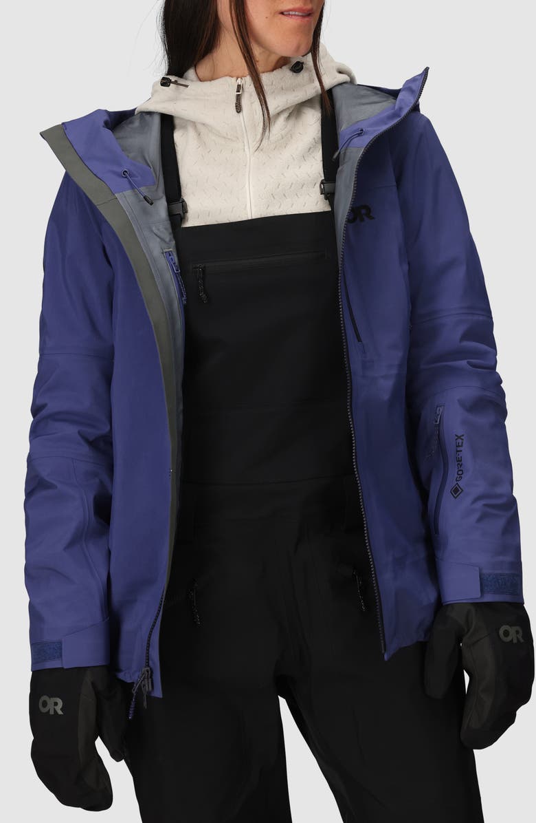 Outdoor Research Hemispheres Team Gore-Tex<sup>®</sup> Waterproof Jacket, Alternate, color, Galactic