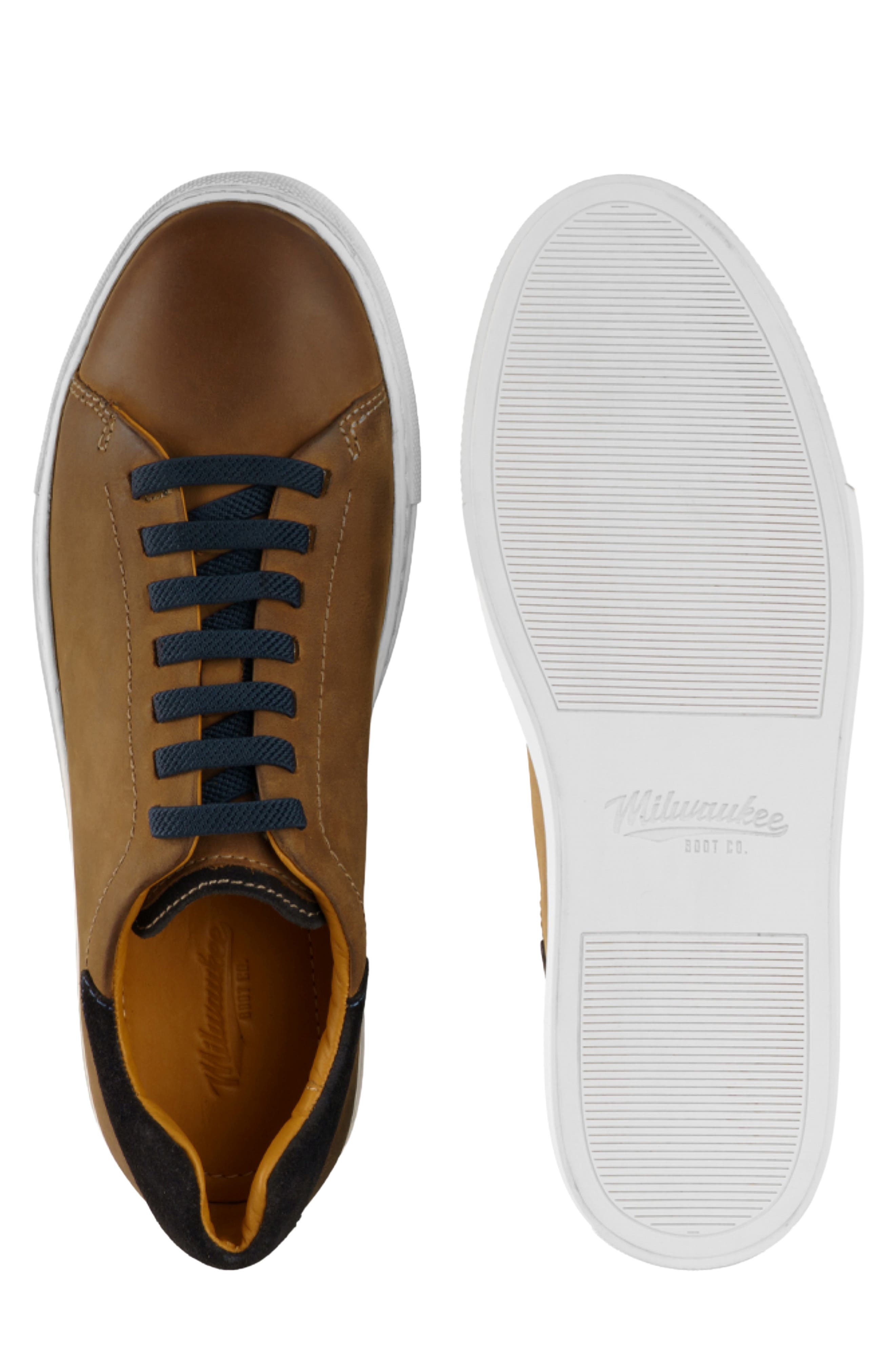 Milwaukee Boot Company Bernie 2 Low Top Sneaker, Alternate, color, 