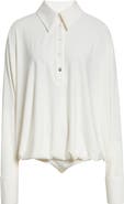Coperni Oversize Draped Bodysuit