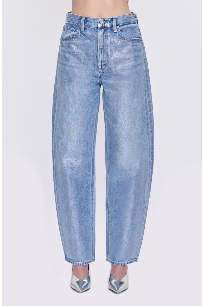 Wes High Waist Barrel Jeans, Main, color, SPELLBOUND