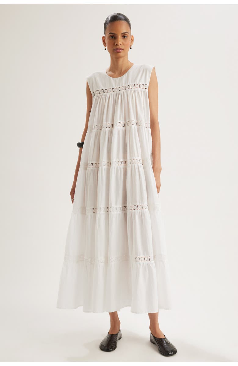Merlette Saradine Dress, Main, color, White