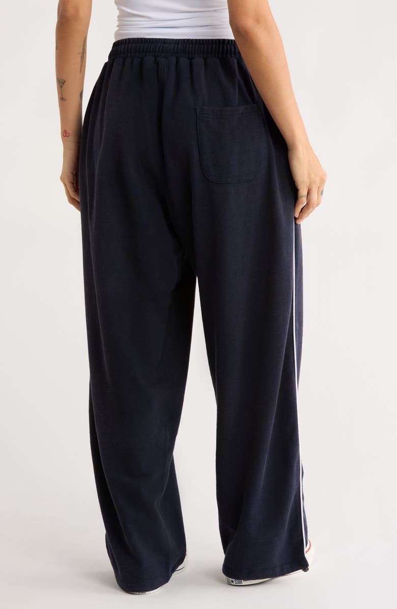 BDG Urban Outfitters Piped Baggy Joggers, Alternate, color, Navy
