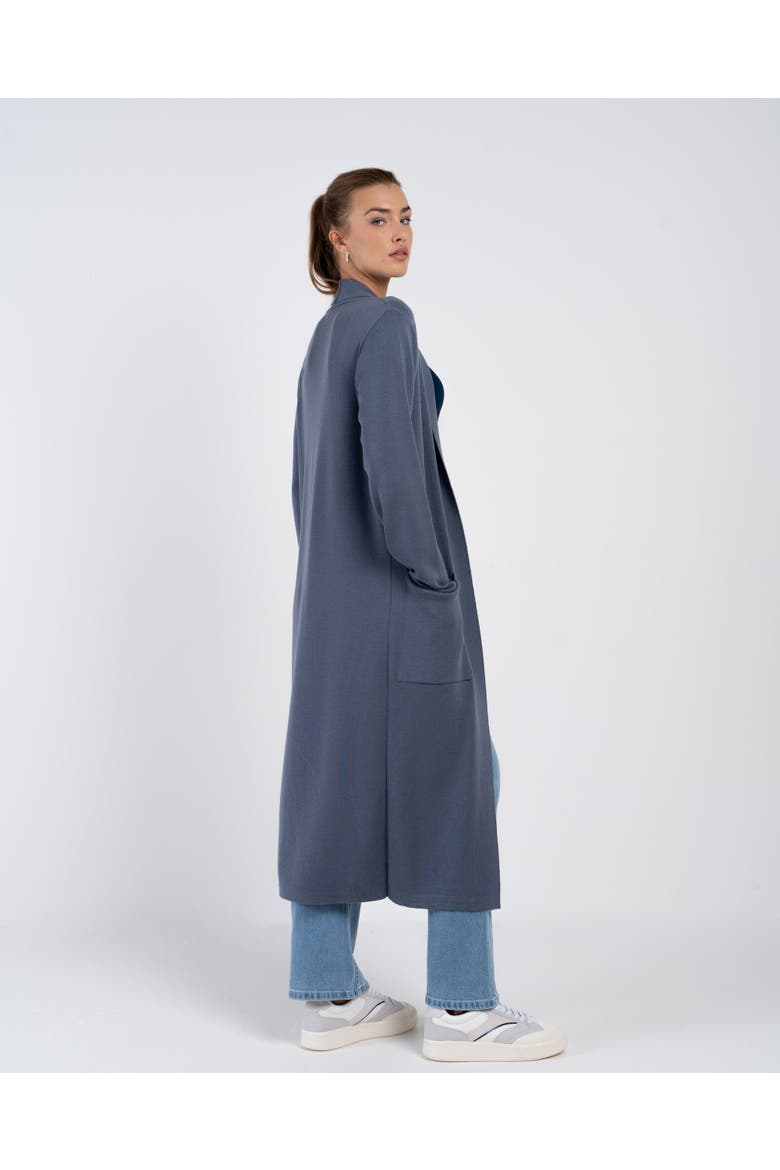 Seraphina Longline Cardigan, Alternate, color, French Grey