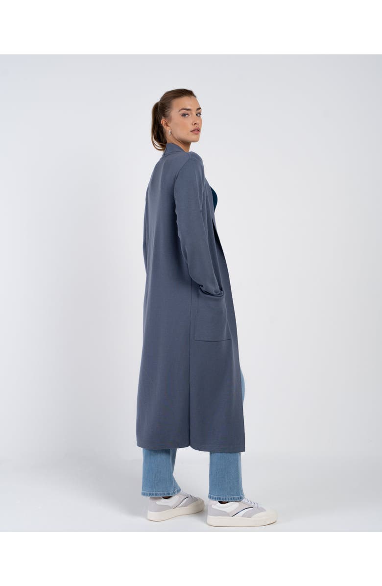 Kettlewell Seraphina Longline Cardigan, Alternate, color, French Grey